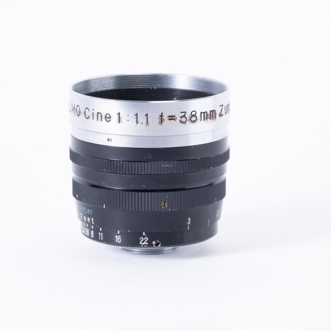 ズノーの中望遠！ZUNOW Cine 38mm F1.1 オールドレンズ