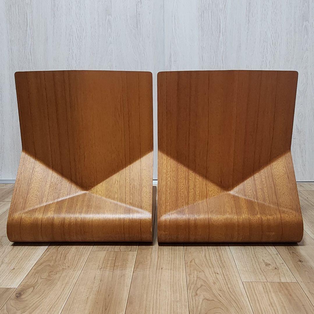 天童木工 高級座椅子 曲げ木 メランティ材 二個セット