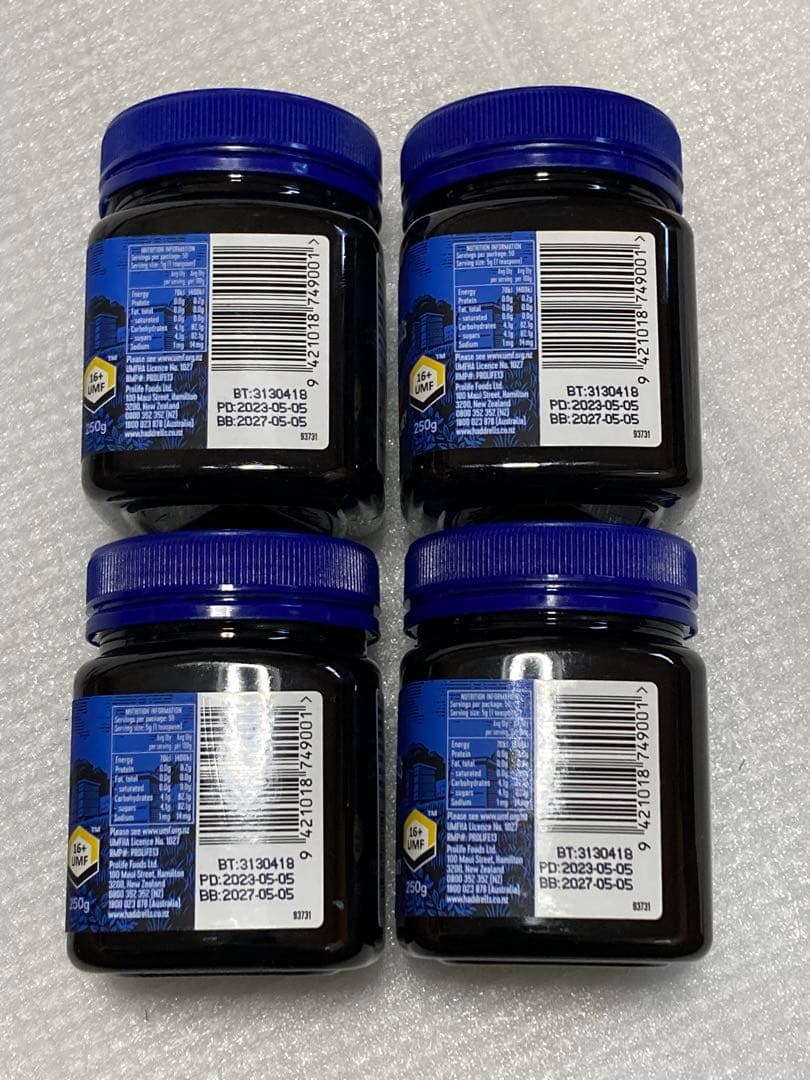 【4個セット】マヌカハニー UMF16+ MGO572+ 250g