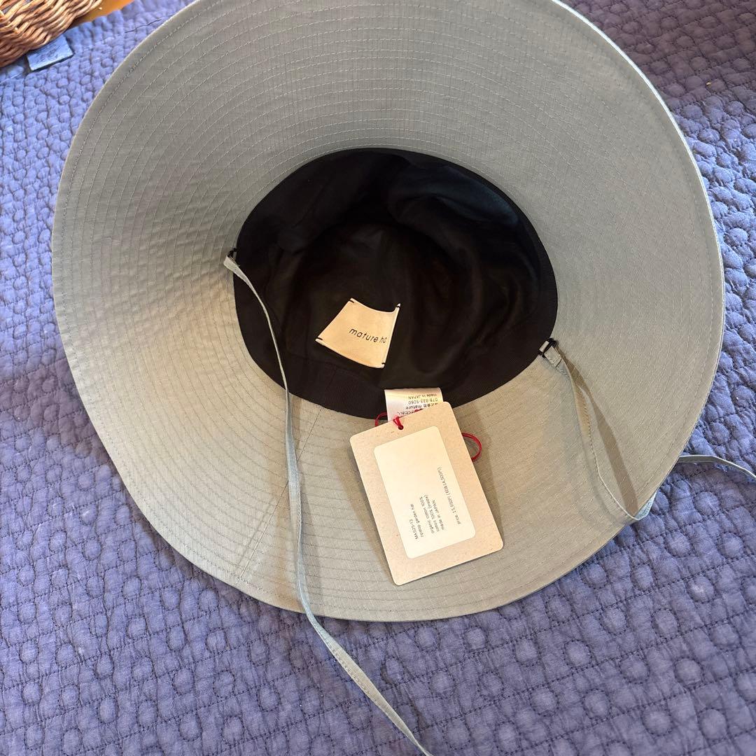 北欧暮らしの道具店　mature ha. アウトドアハット ブルーグリーン