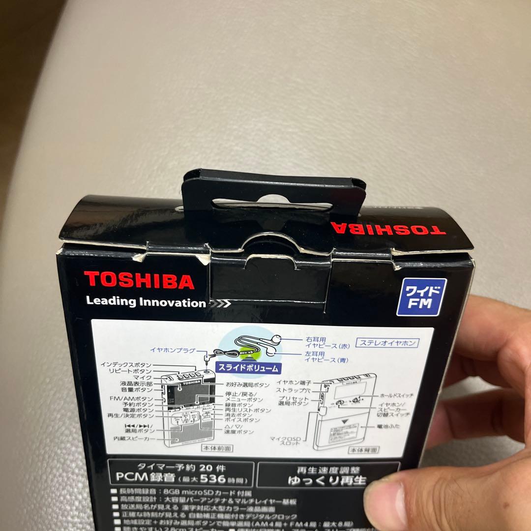 TOSHIBA TY-RPR1 FM/AMラジオ
