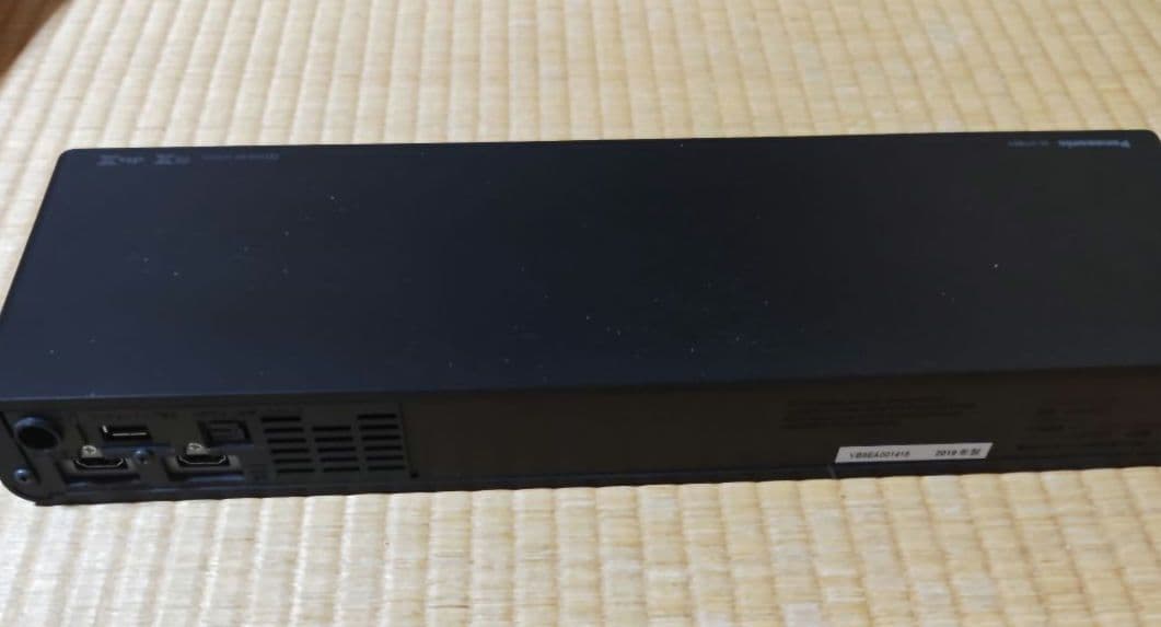 パナソニック シアターバー SC - H T BO1 コンパクトで良い音