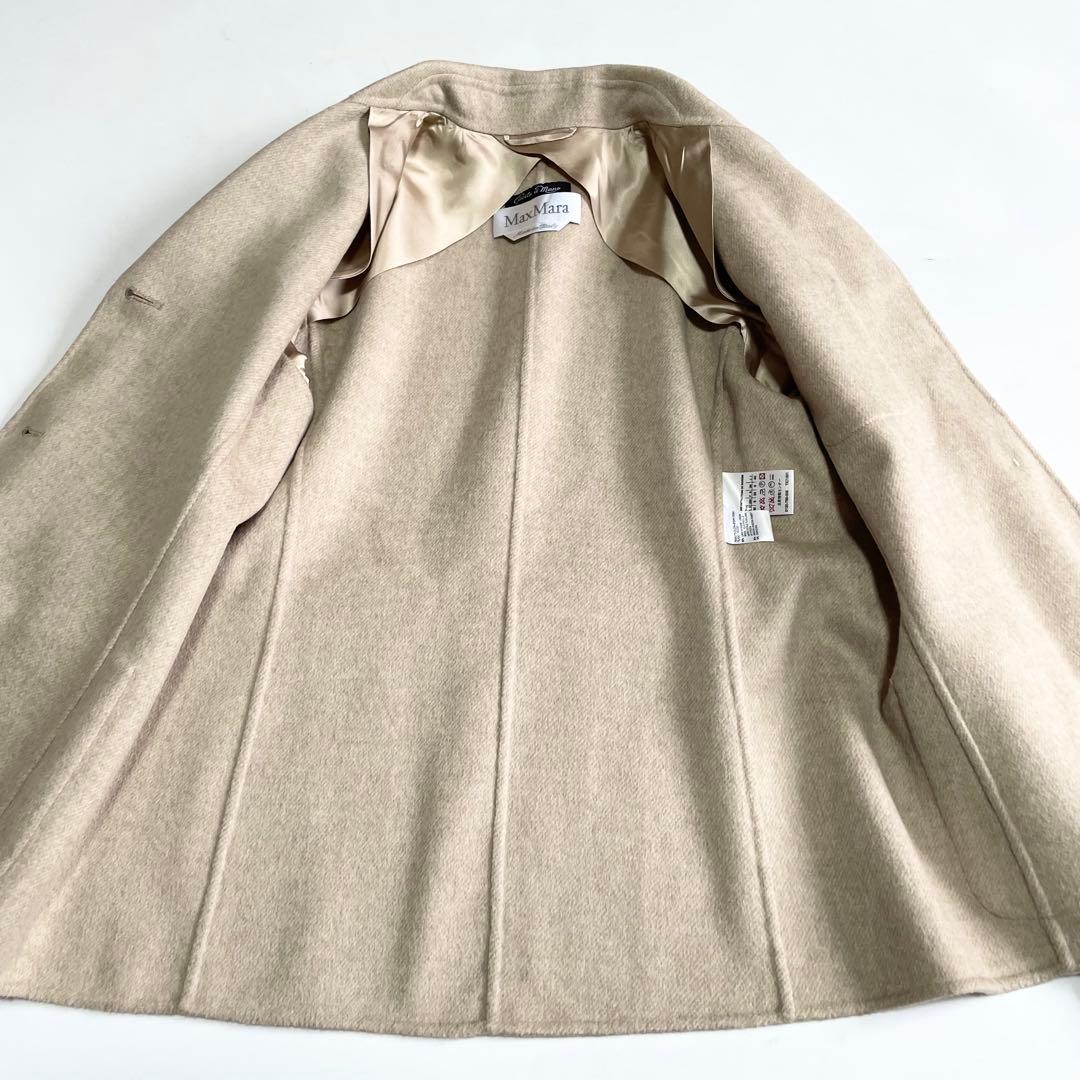 ピ*ー様 MaxMara 白タグ イタリア製 クチートアマーノ カシゴラ ジャケ