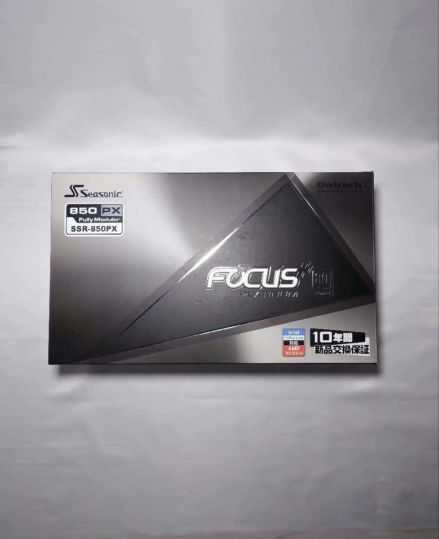 Seasonic FOCUS+ Platinum 850W 電源ユニット