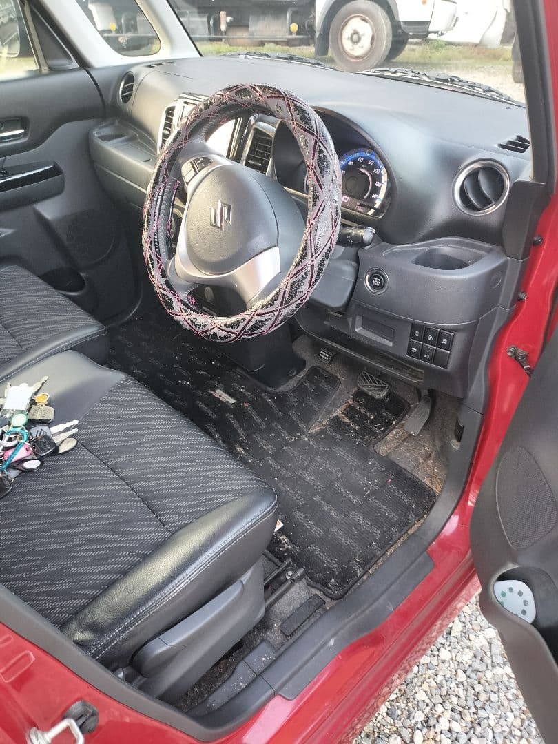 スズキ　スペーシアカスタム　レーダーブレーキ　パワースライドドア