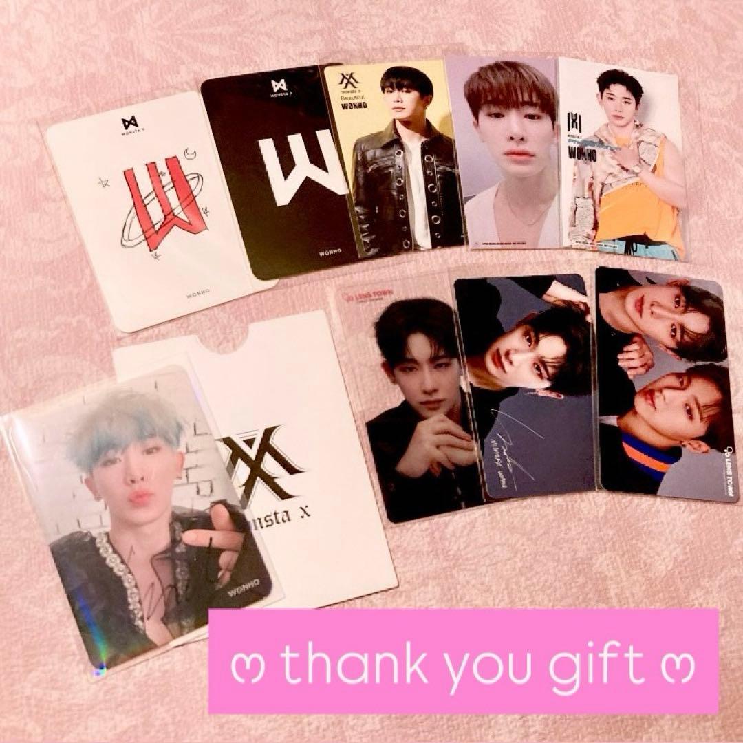 WONHO＊WE ARE HERE＊ウォノ　ペンサ トレカ・サノク ステッカー