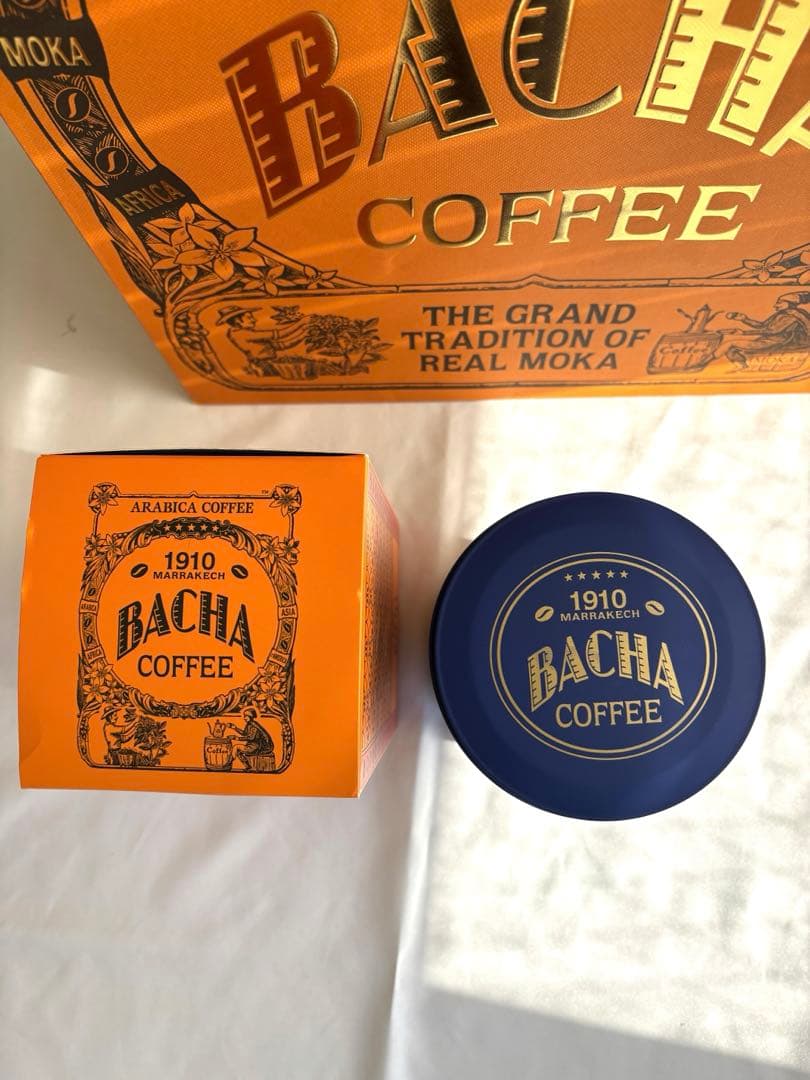 【新品・箱入り】Bacha Coffee バシャ　キャニスター　ロイヤルブルー