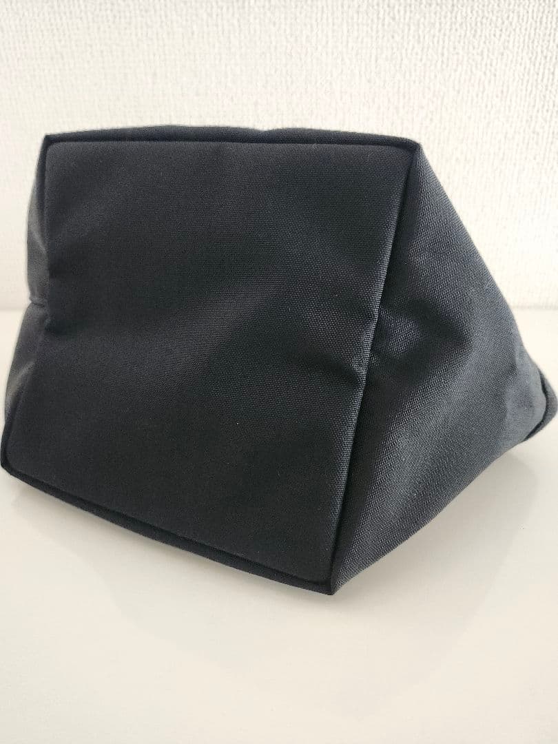 【美品】エルベシャプリエ 2701C 舟型トートS　黒　ノワール×ノワール