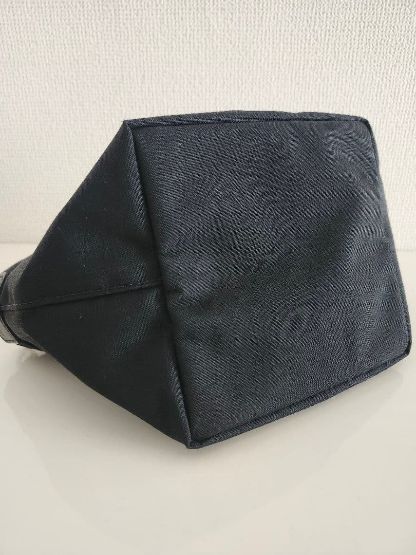 【美品】エルベシャプリエ 2701C 舟型トートS　黒　ノワール×ノワール