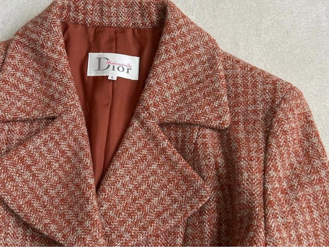 【極美品】クリスチャンディオール ツイード ジャケット ビンテージ レトロ