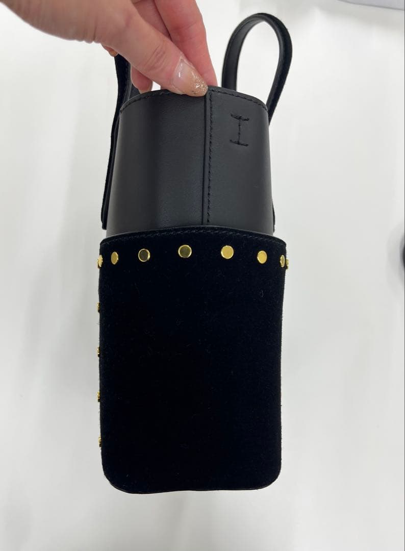 RalphLauren ロゴ付き2wayバッグ 黒 ラルフローレン ショルダー