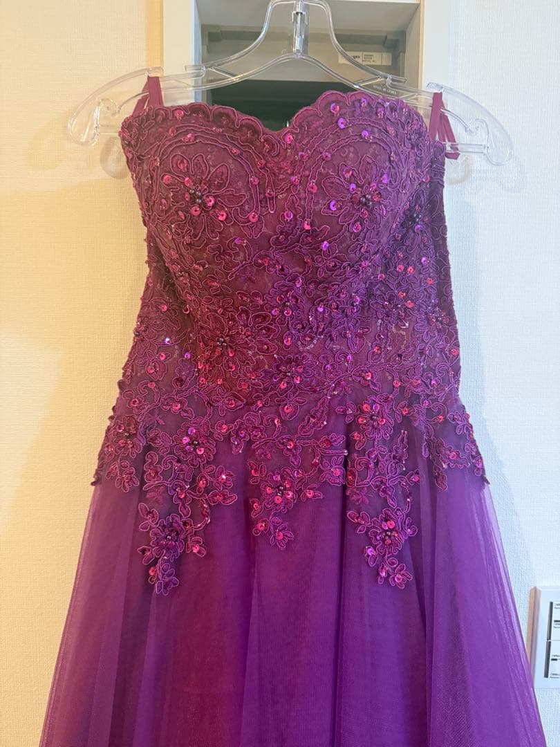 美品　TWEED DRESS ツイードドレス　演奏会ドレス　発表会ドレス　ドレス