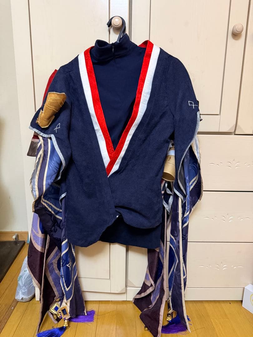 コスプレ　原神　スカラマシュ　散兵　三分妄想Sサイズと猫屋小舗Mサイズ両方　笠付