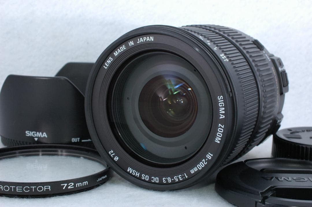 手ブレ補正◇SIGMA 18-200 3.5-6.3 DC OS HSM ニコン