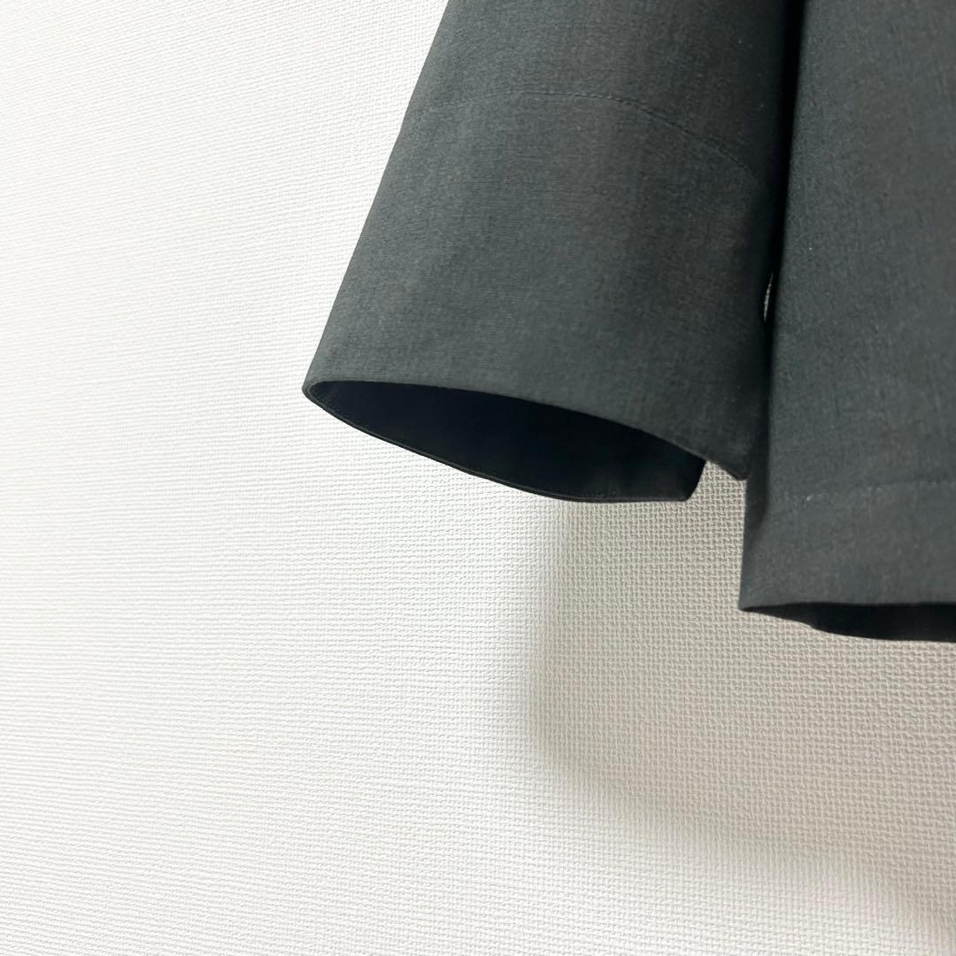 北欧、暮らしの道具店　ショールカラーのオフィスジャケット　テーラードジャケット