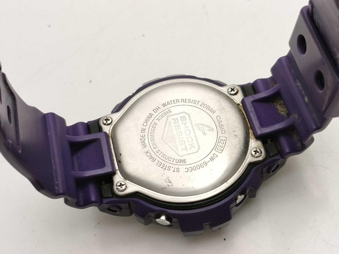 CASIO G-SHOCK DW-6900CC パープル