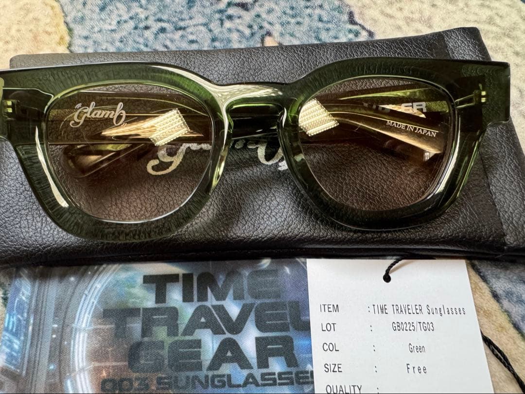 【glamb】TIME TRAVELER Sunglasses Green