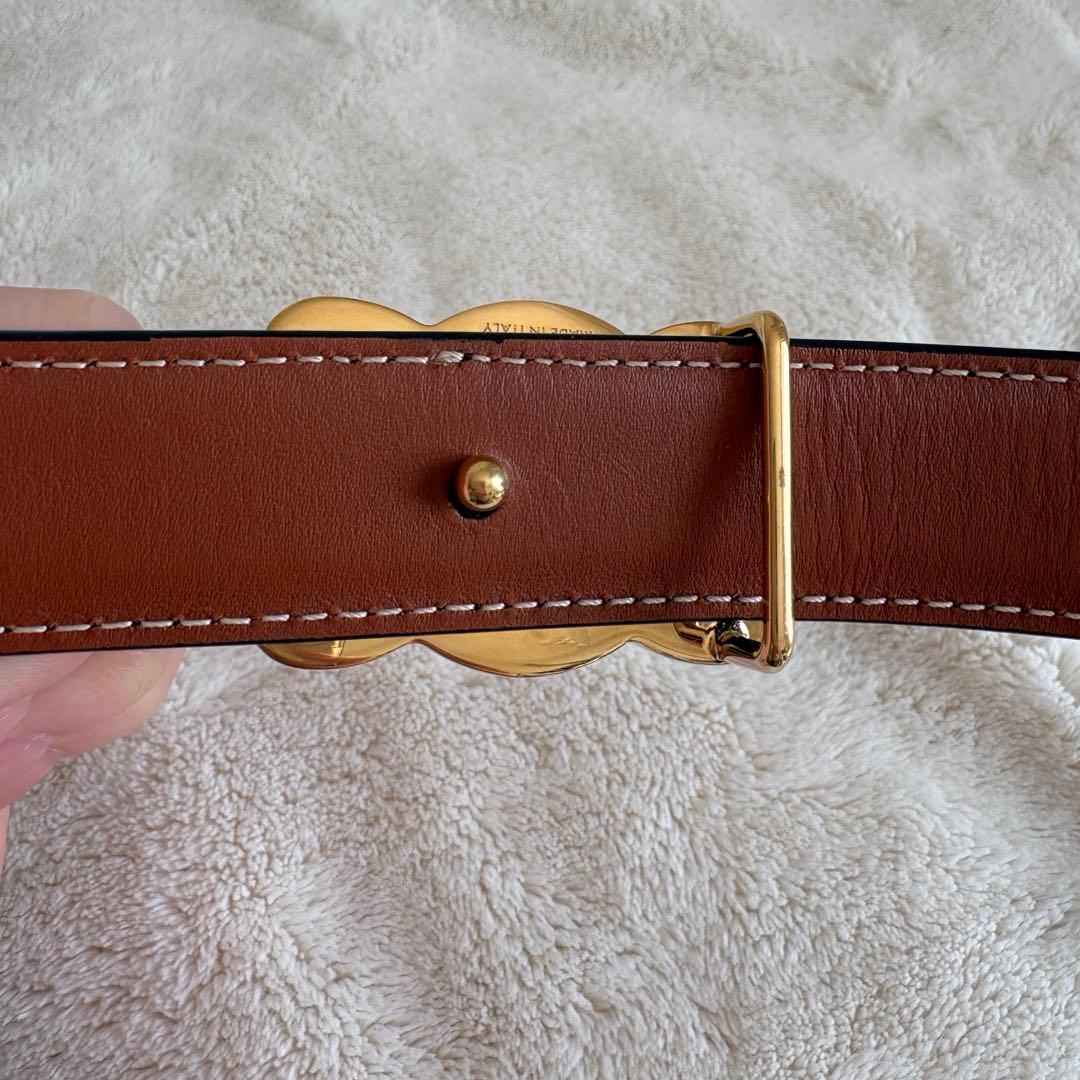 Celine トリオンフ バックル＆リバーシブルストラップ 25MM セリーヌ