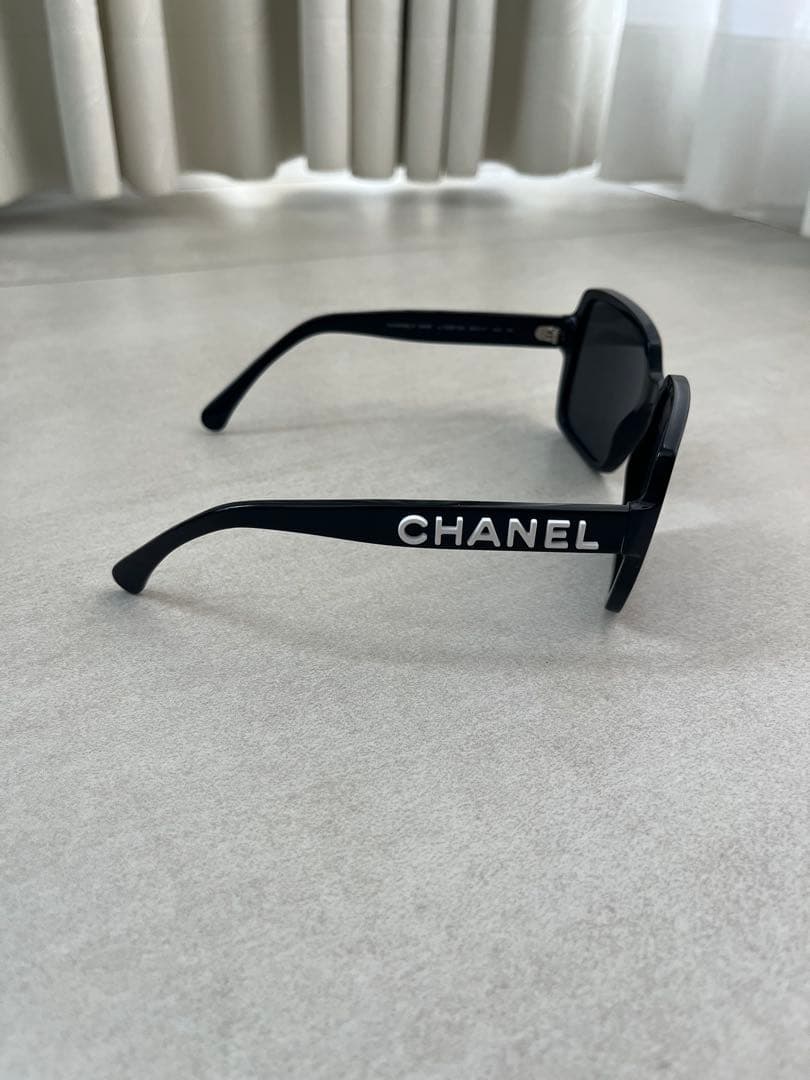 【ほぼ未使用】CHANEL スクエアサングラス 5408 ブラック