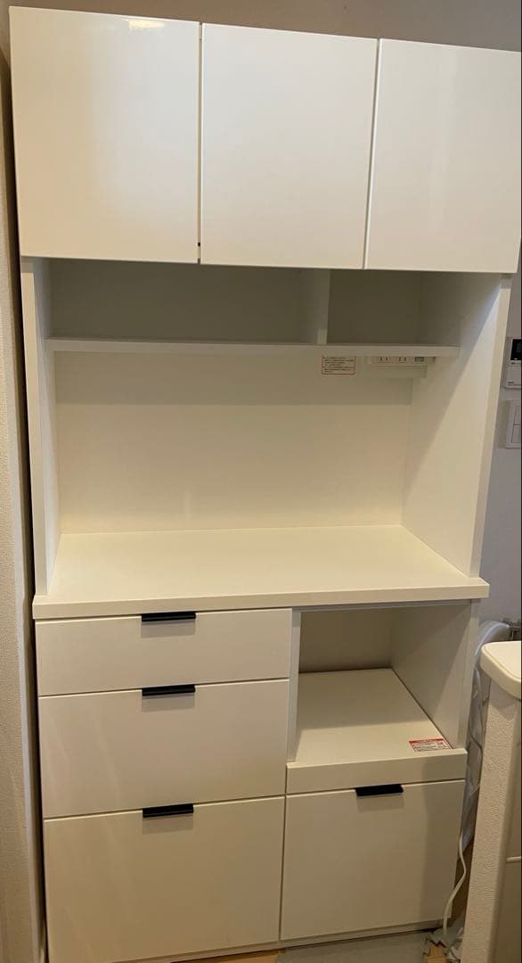 【毎日値下げ中】ニトリ　キッチンボード　エトナ　ホワイト