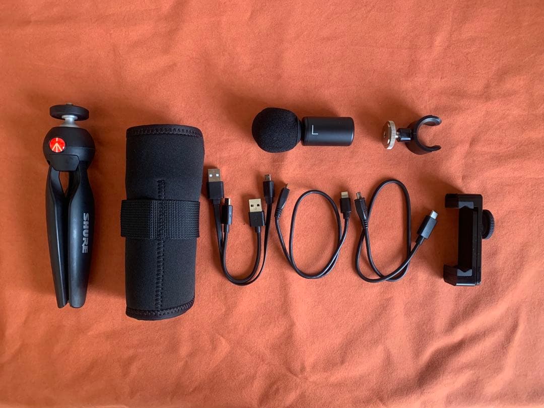 SHURE MV88+ デジタルステレオコンデンサーマイクロフォン