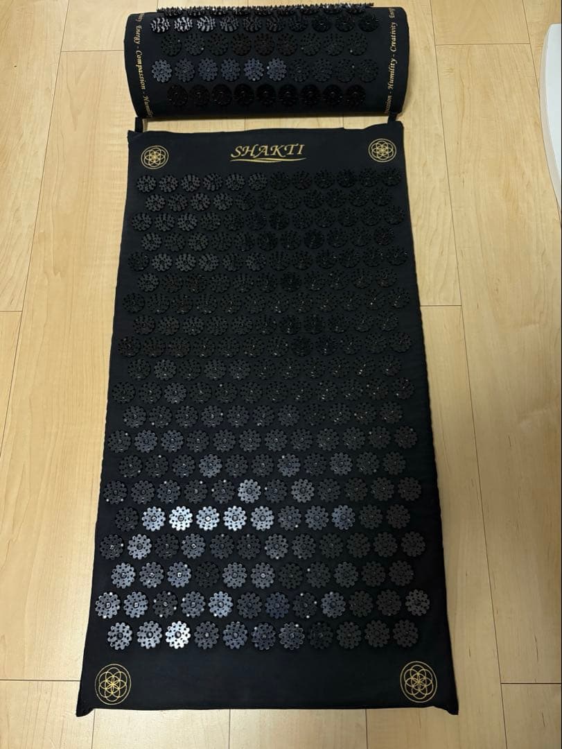 正規品　シャクティマット&ピロー ブラック　オリジナル　レベル2
