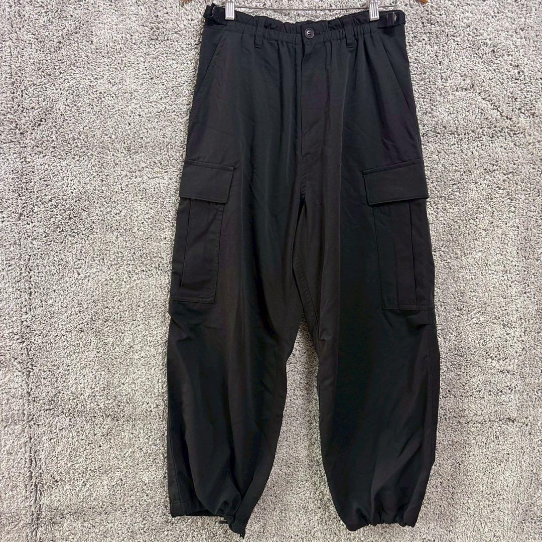 1998 北欧、暮らしの道具店　カーゴパンツ　黒　ボトムス　カジュアル　M 春秋