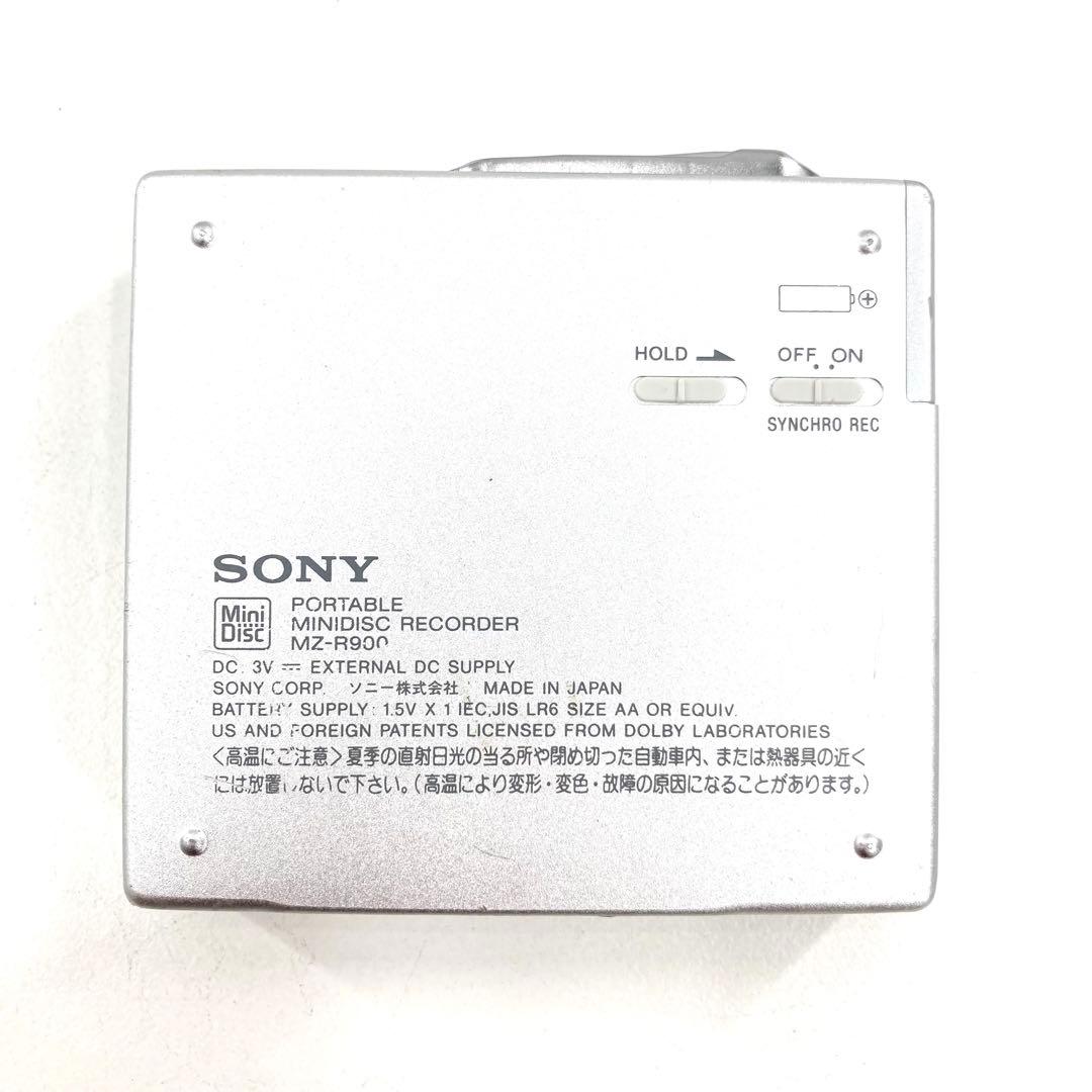 美品 SONY MDウォークマン MDレコーダー MZ-R900 動作確認済