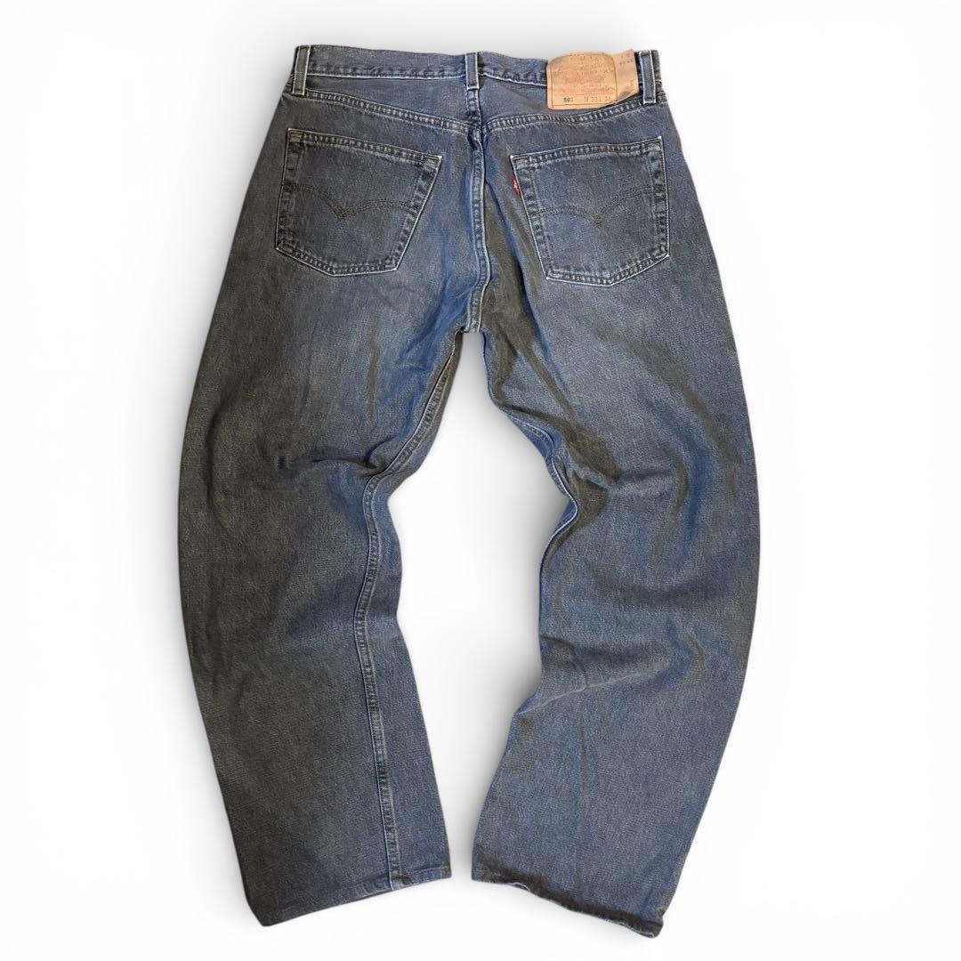 希少✨Levi's リーバイス 501 先染め ブラック USA 90s W33