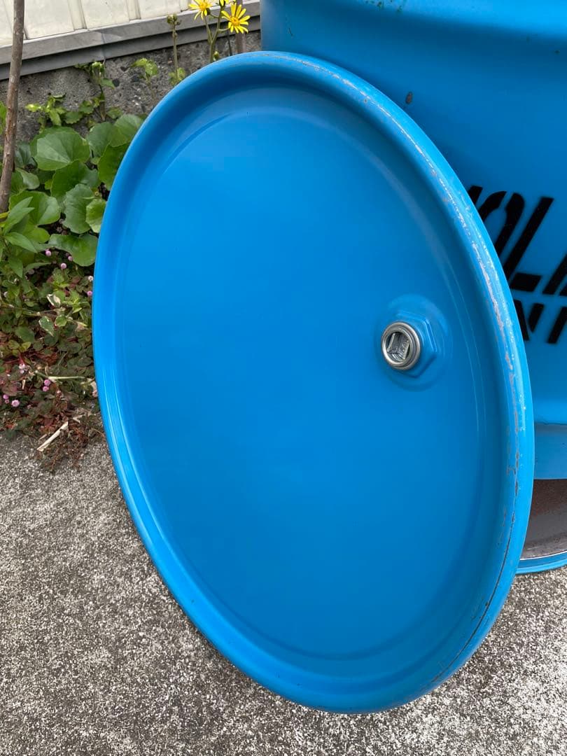 ドラム缶 焼却炉 オープンタイプ 蓋あり