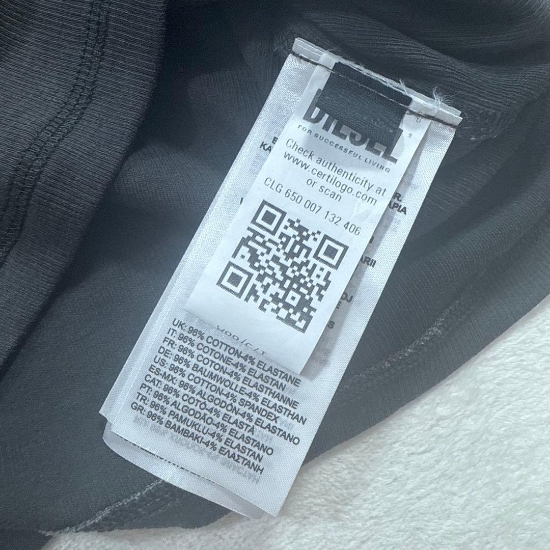 正規品 DIESEL T-Ele ハートプリントTシャツ M