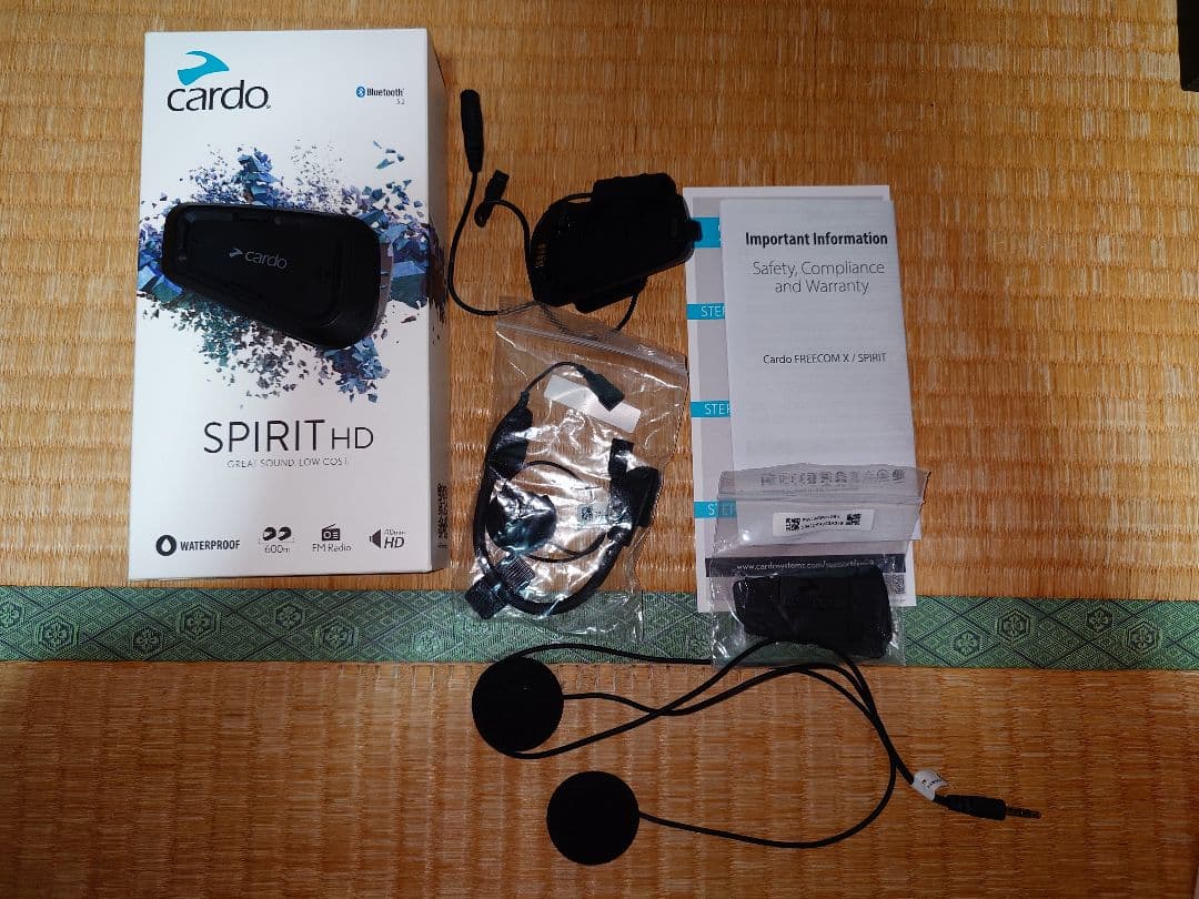 Cardo SPIRIT HD インカム