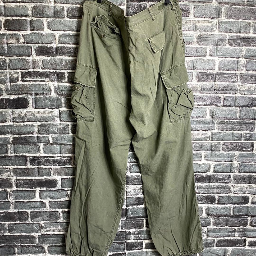 U.S ARMY ジャングルファティーグパンツ 実物 3rd ヴィンテージhr8