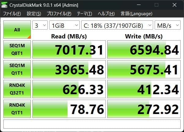 ミニPC GMKtec EVO-X1 RYZEN AI9 HX370 SSD 2TB