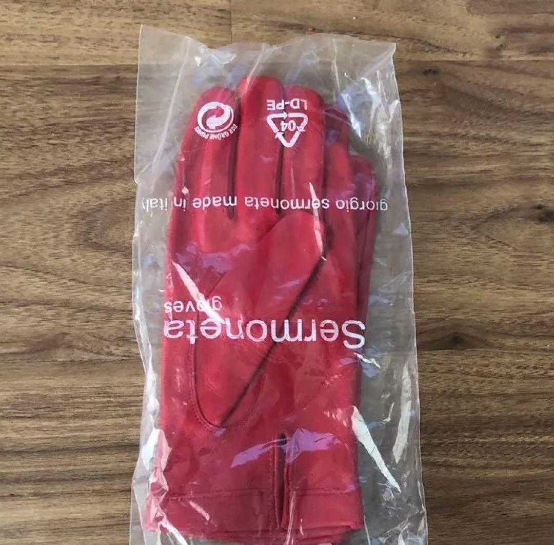 新品　セルモネータ　ヤギ革グローブ サイズ7