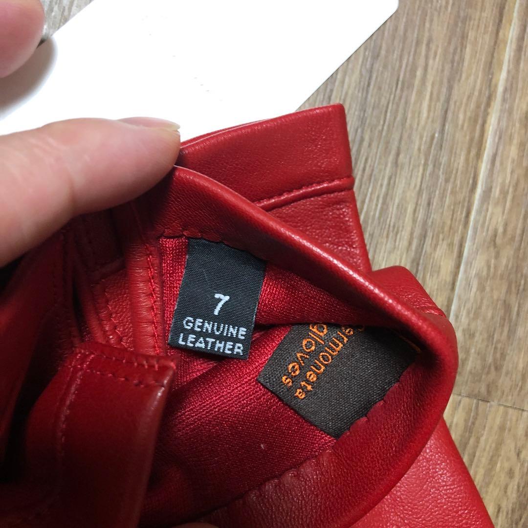 新品　セルモネータ　ヤギ革グローブ サイズ7