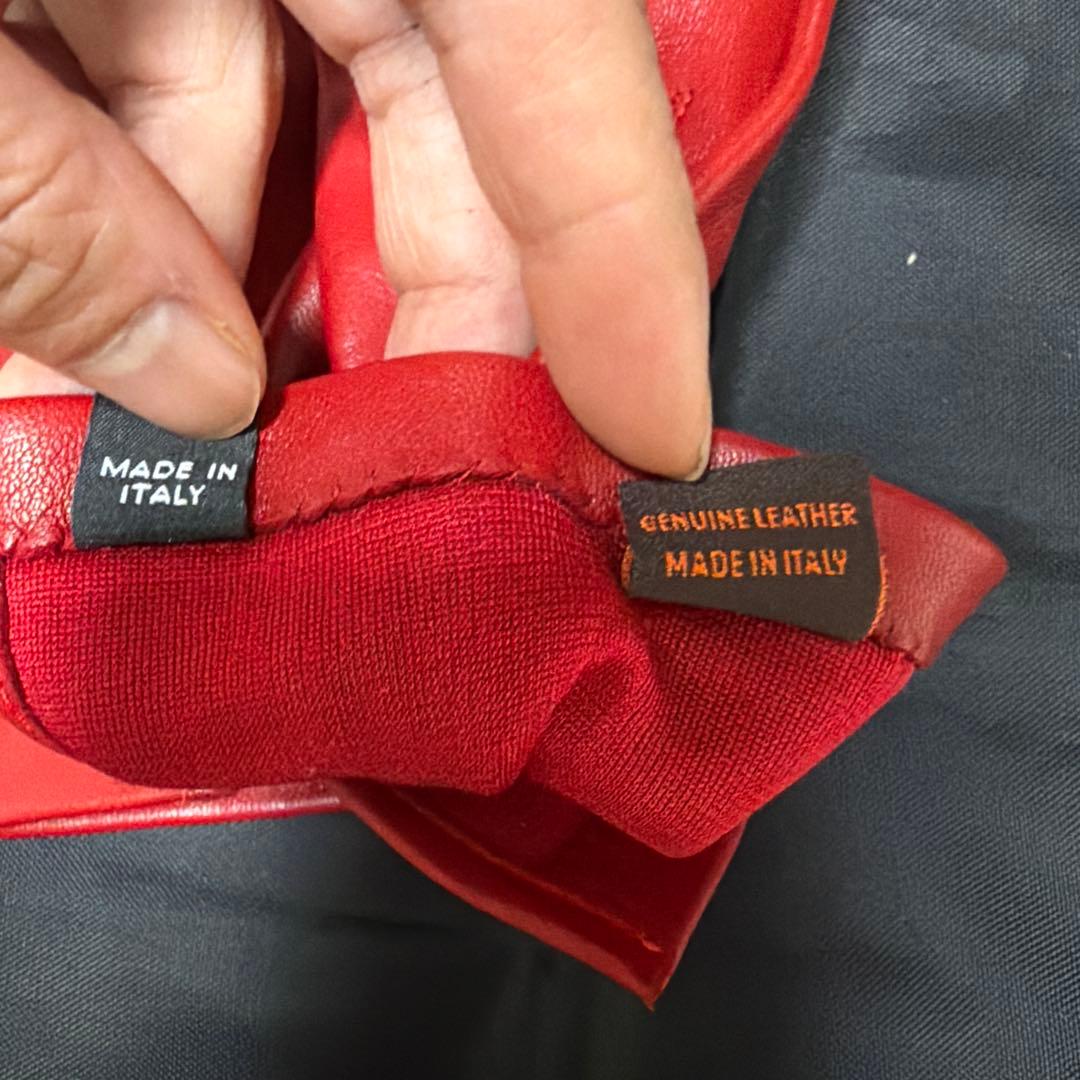 新品　セルモネータ　ヤギ革グローブ サイズ7