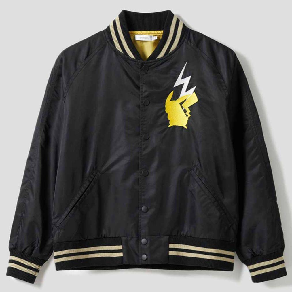 グラニフ|ピカチュウ＆ライチュウ＆ピチュー｜ボンバージャケット