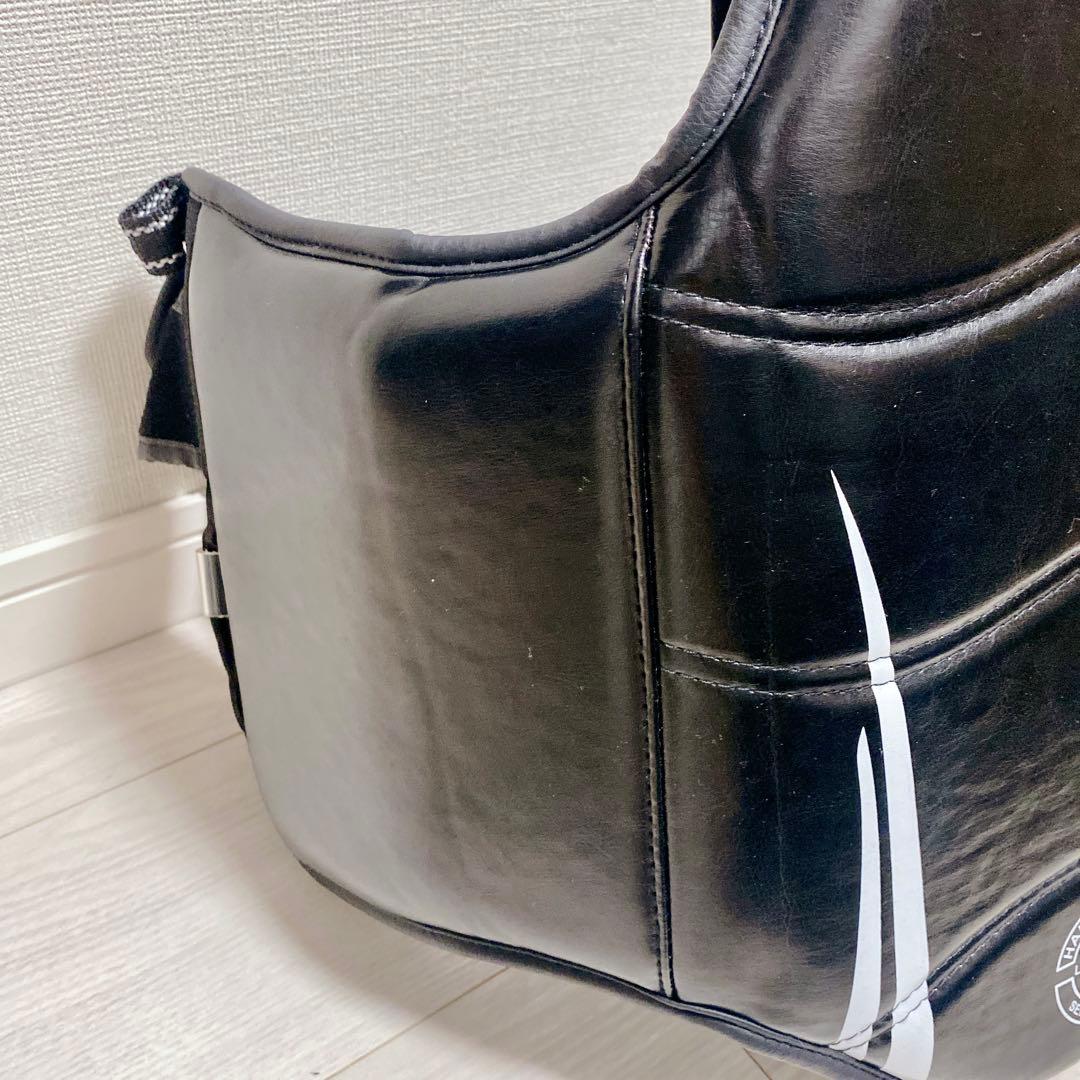 ハンドメイド LAST STAND ボディミット セミレザー M 格闘技