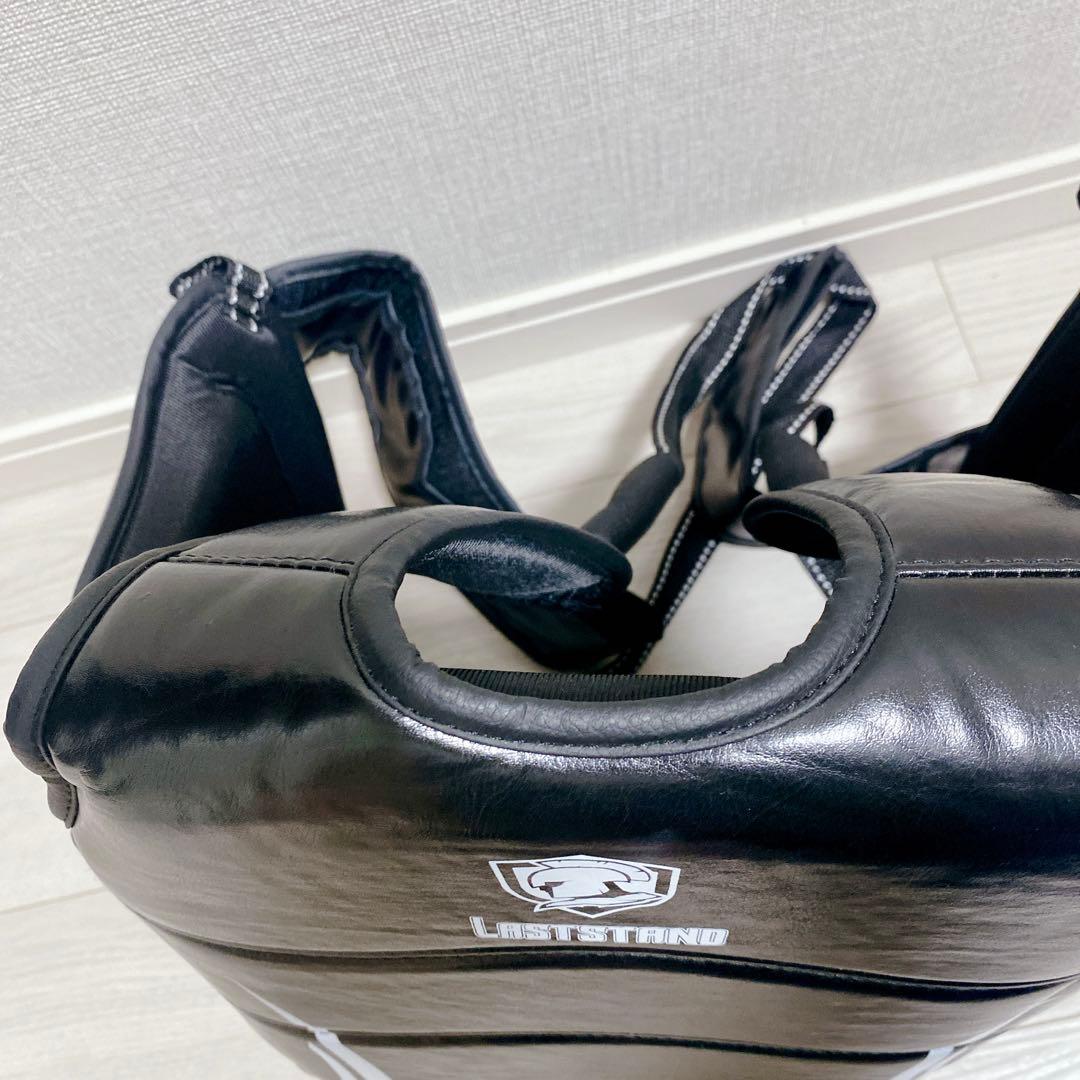 ハンドメイド LAST STAND ボディミット セミレザー M 格闘技