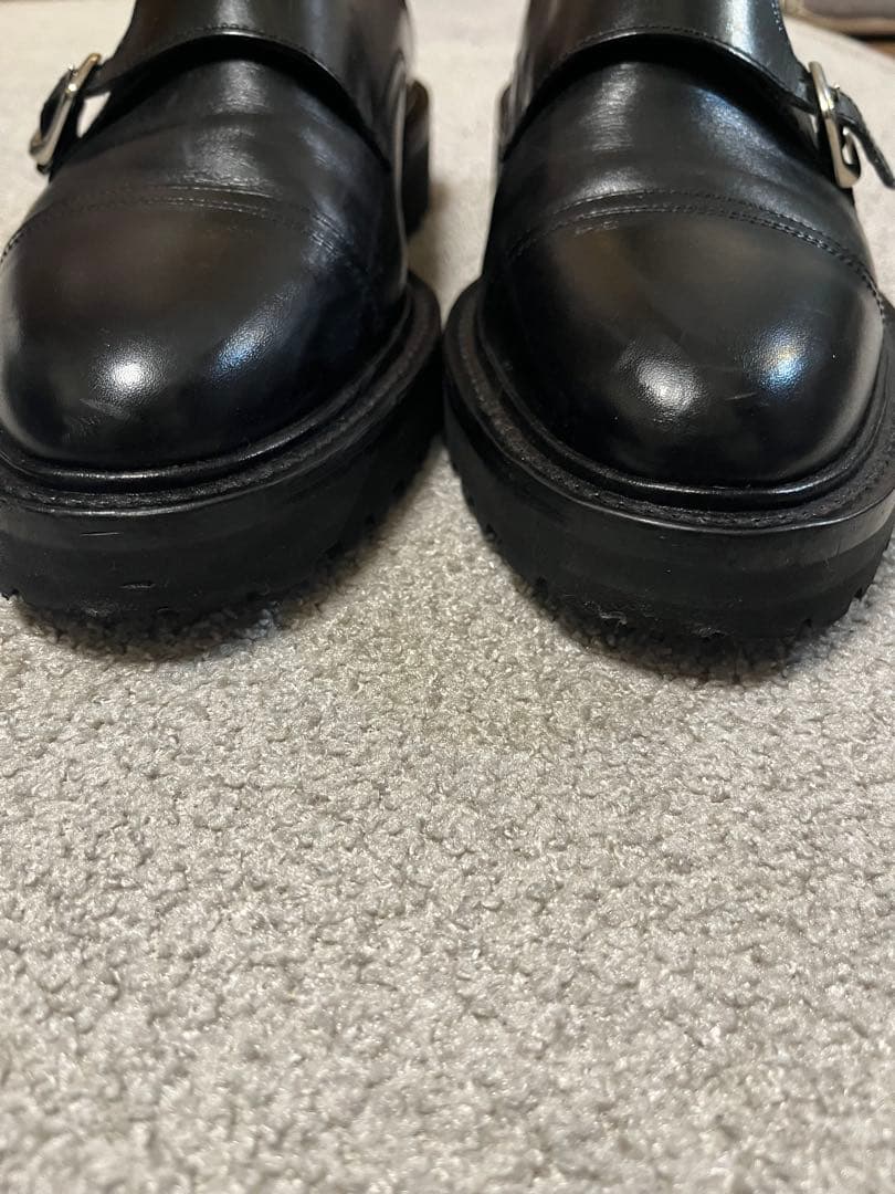 【干場スペシャル】WH ダブルモンク WHS-0300 黒 サイズ7