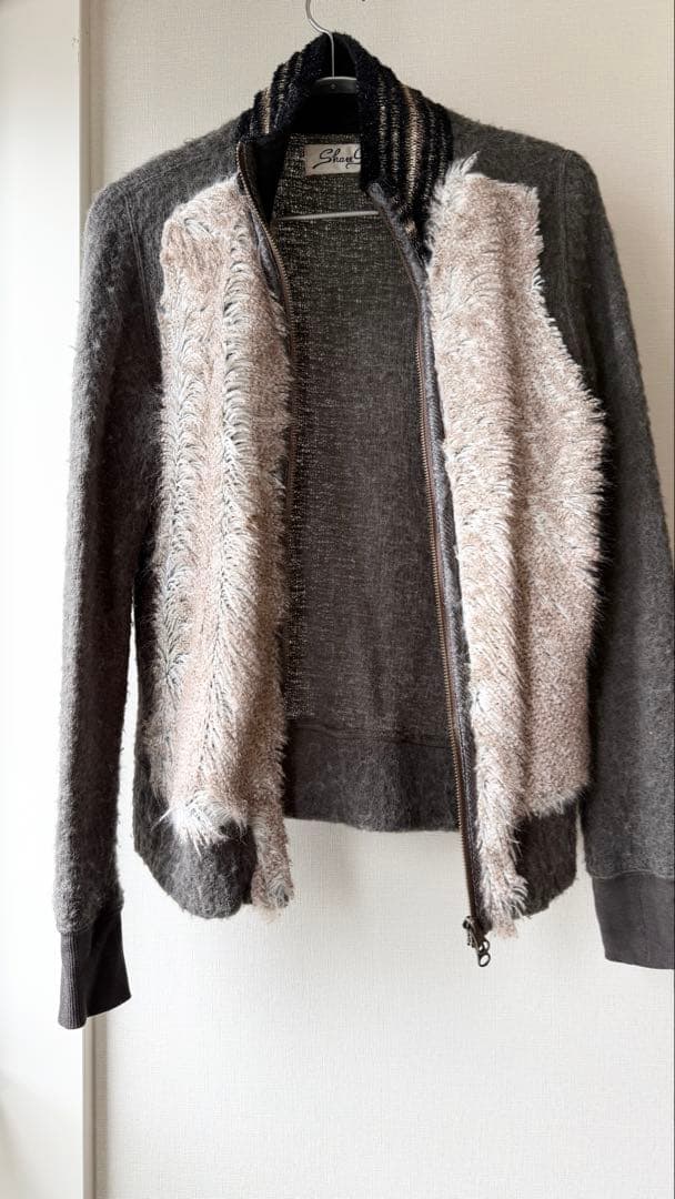 シェアスピリット　share spirit ジップアップジャケット カーキ