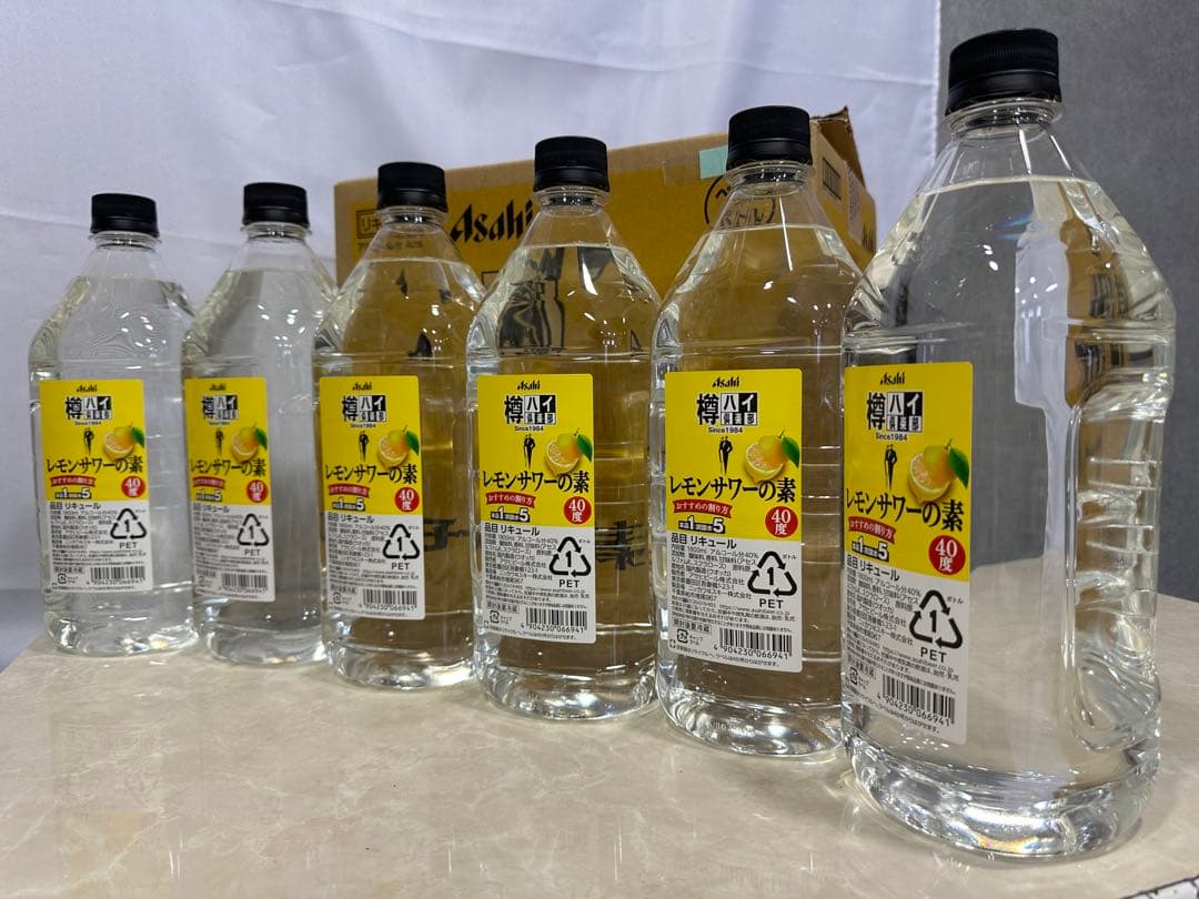 H様 3)格安！アサヒ「樽ハイ倶楽部レモンサワ一の素 1800ml」12本セット