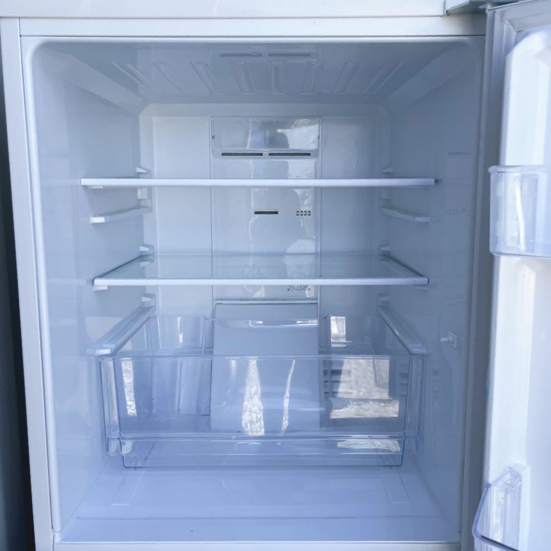 取付無料！無印良品ホワイトインテリアレトロ風おしゃれデザイン冷蔵庫！洗濯機