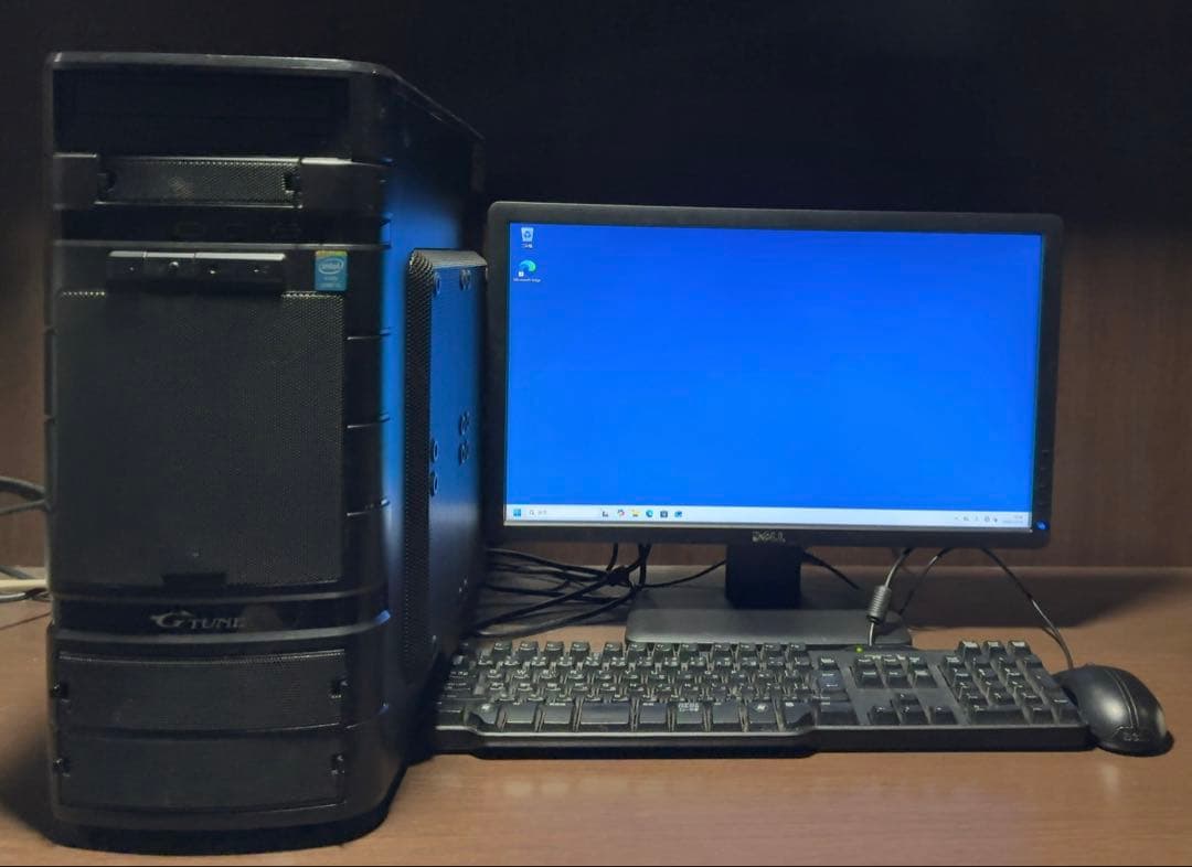 デスクトップPC Gtune Windows11 20インチモニターセット