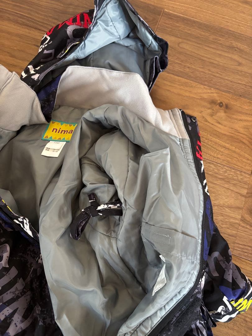 135cm〜155cm サイズ調整可能　スノーボードウェアセット 子ども用