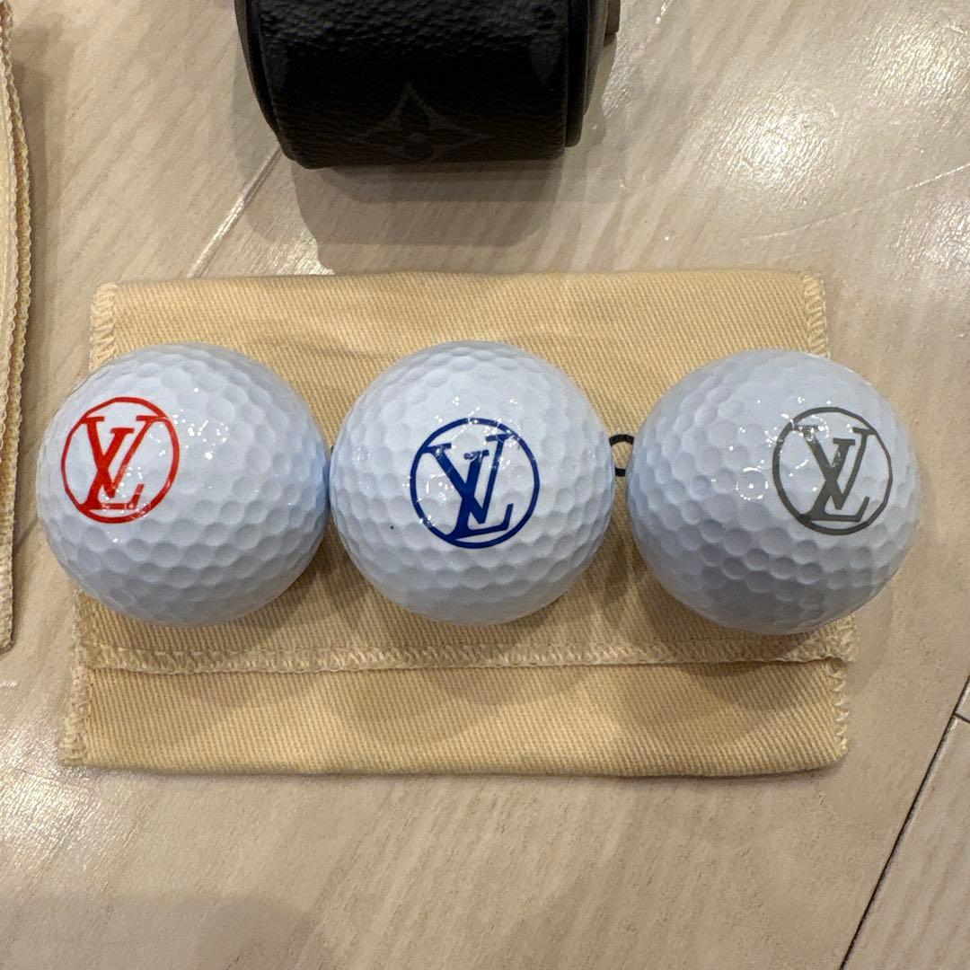 ルイヴィトン ゴルフボールケース モノグラムエクリプス 正規品 未使用