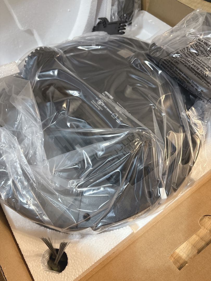 ロボット掃除機 2800Pa 強力吸引 遠隔操作 Alexa対応 自動充電 黒