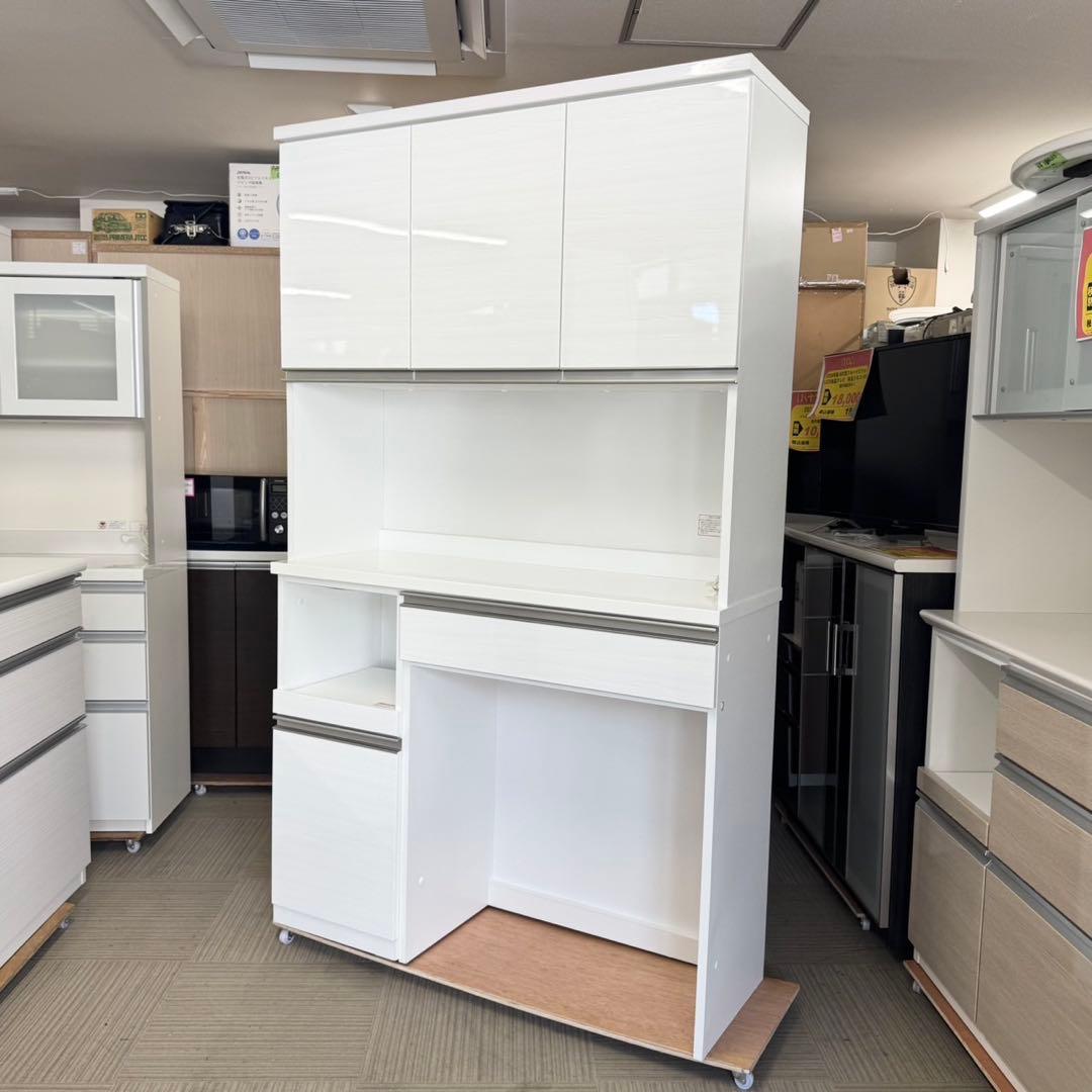 【超美品‼️】定価104,000円♪ ニトリ 120cm幅キッチンボード 食器棚