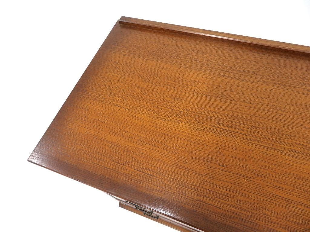 展示品　上坂木材　オーク材　ブルックス　4段　チェスト　整理箪笥　キャビネット